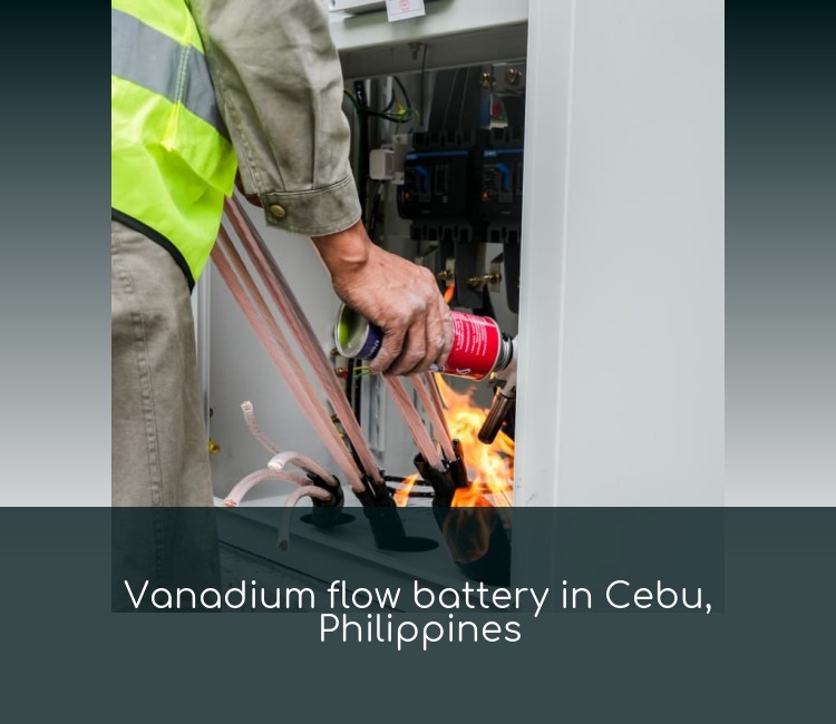 Vanadium flow battery in Cebu, Philippines