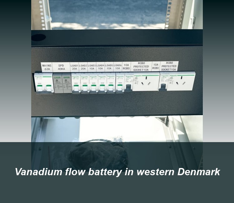 Vanadium flow battery in western Denmark