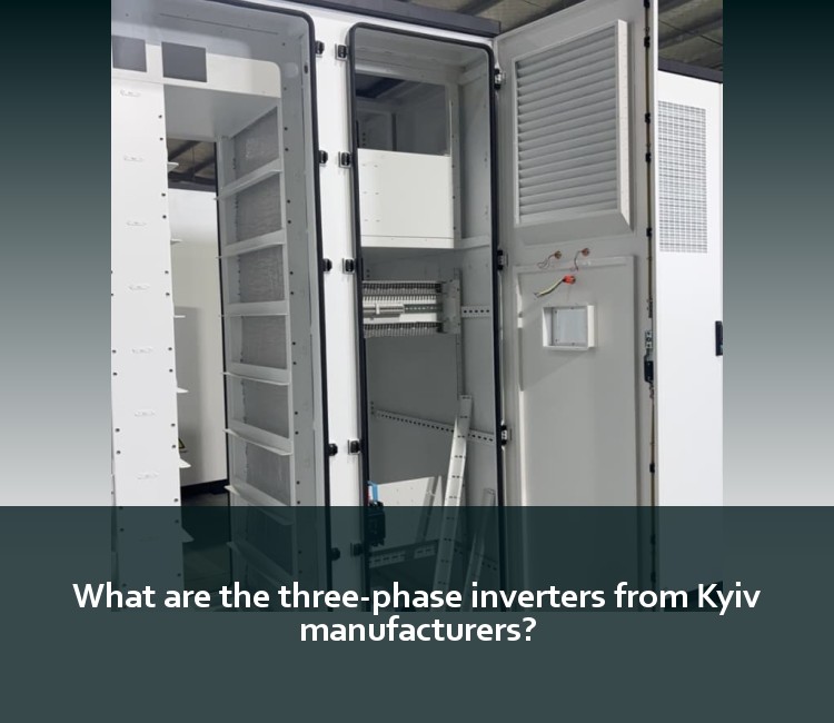 What are the three-phase inverters from Kyiv manufacturers?