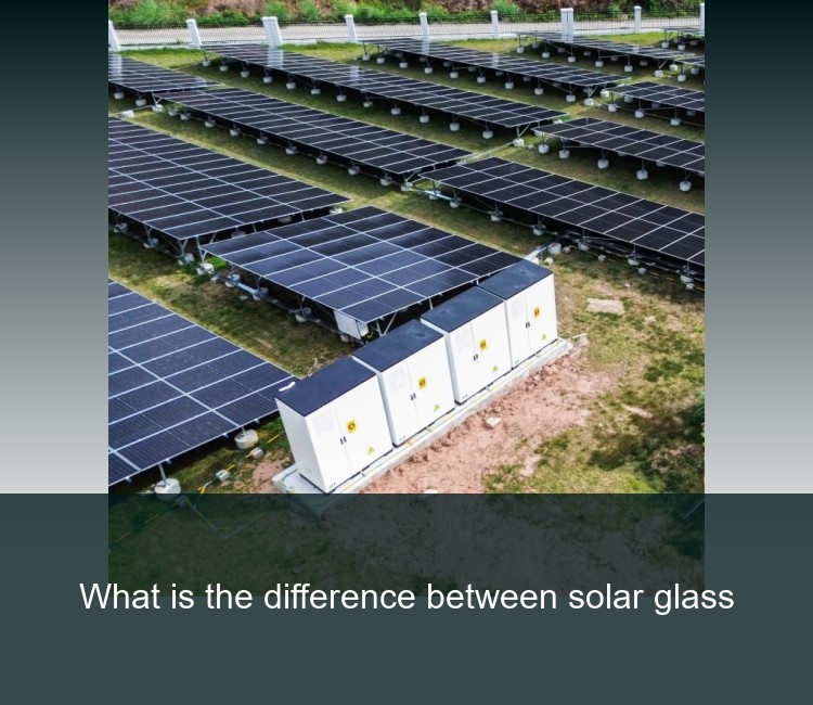 What is the difference between solar glass