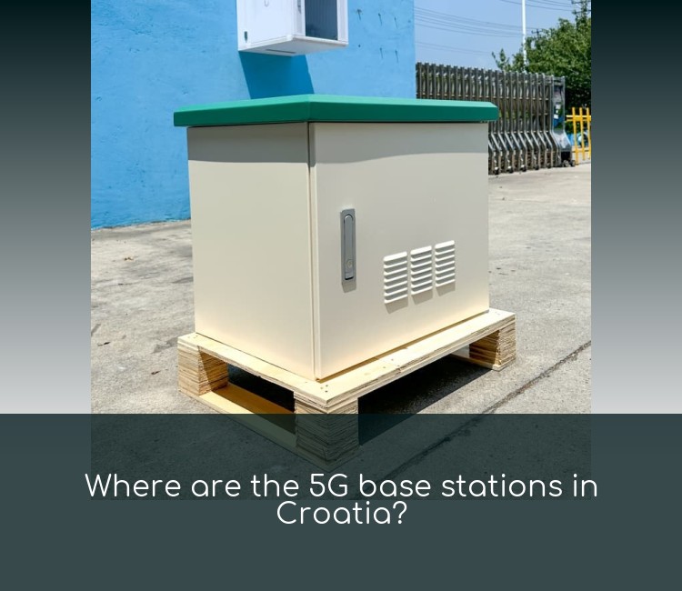 Where are the 5G base stations in Croatia?