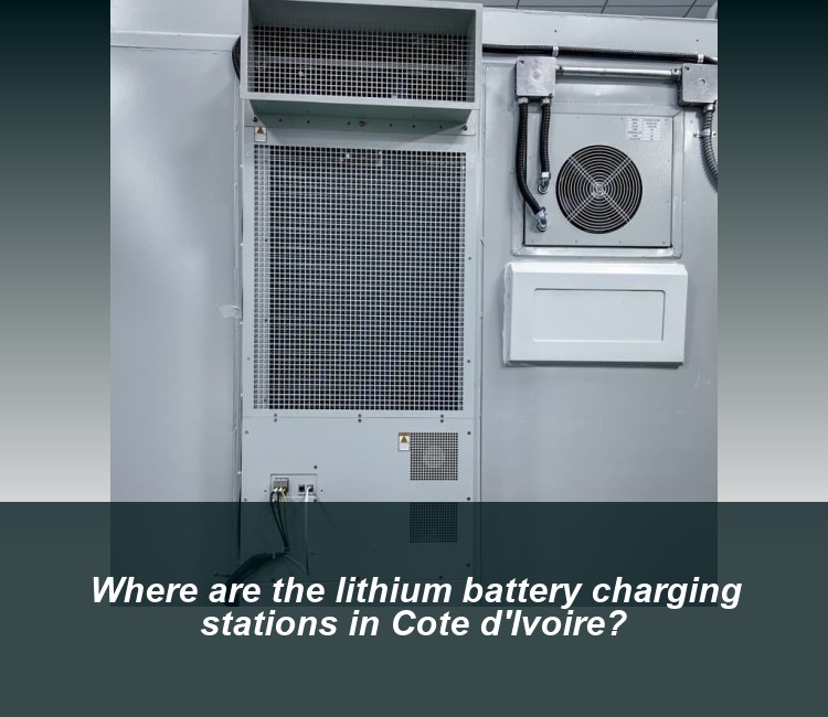 Where are the lithium battery charging stations in Cote d'Ivoire?