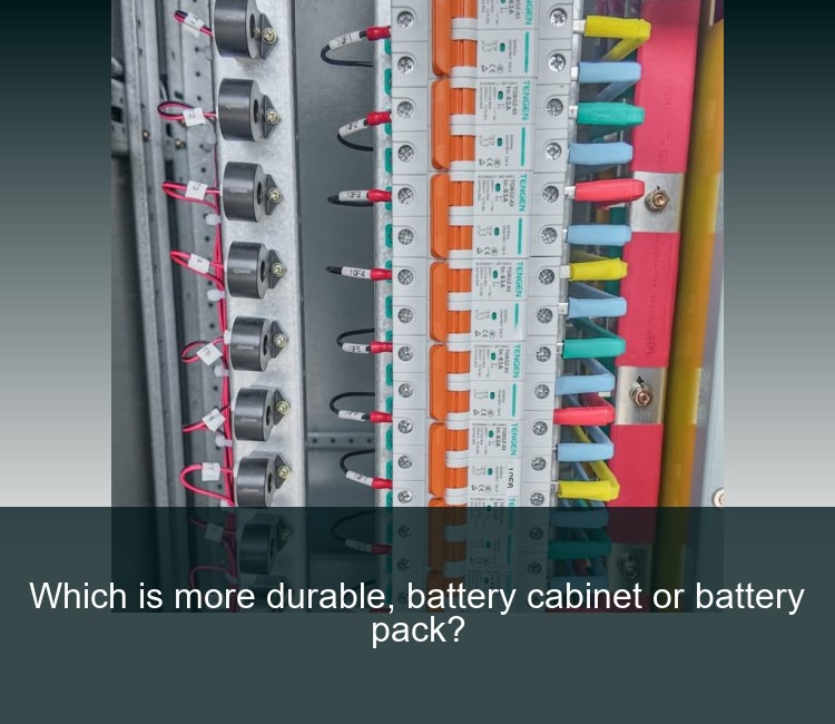 Which is more durable, battery cabinet or battery pack?