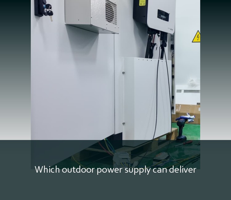 Which outdoor power supply can deliver
