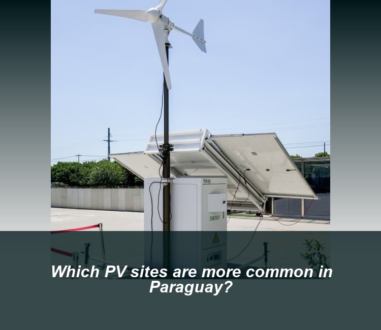 Which PV sites are more common in Paraguay?