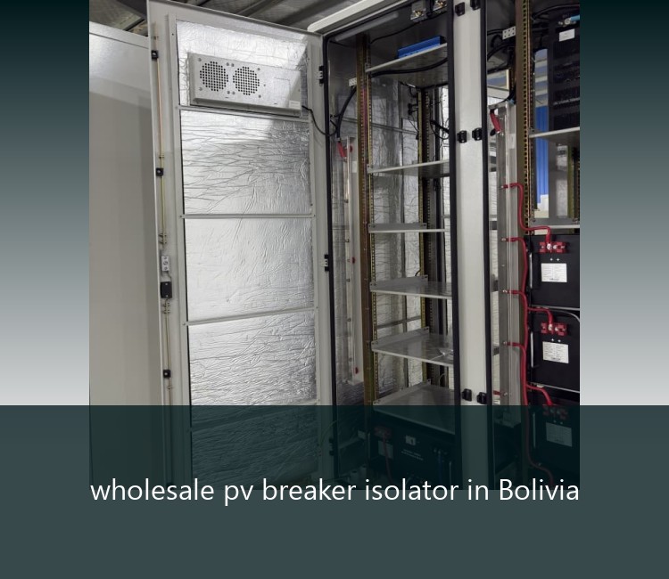 wholesale pv breaker isolator in Bolivia