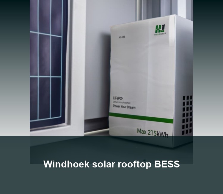 Windhoek solar rooftop BESS