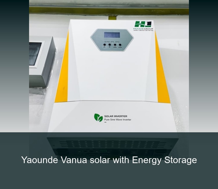 Yaounde Vanua solar with Energy Storage